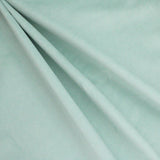 Genoa Pure 100% Cotton Velvet Upholstery Fabric - Mint
