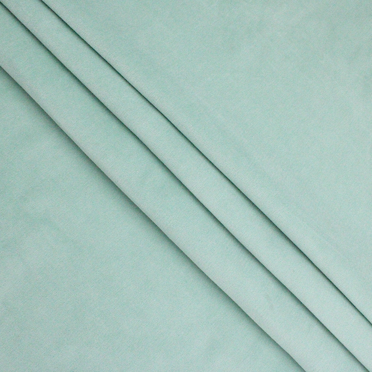 Genoa Pure 100% Cotton Velvet Upholstery Fabric - Mint