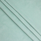 Genoa Pure 100% Cotton Velvet Upholstery Fabric - Mint