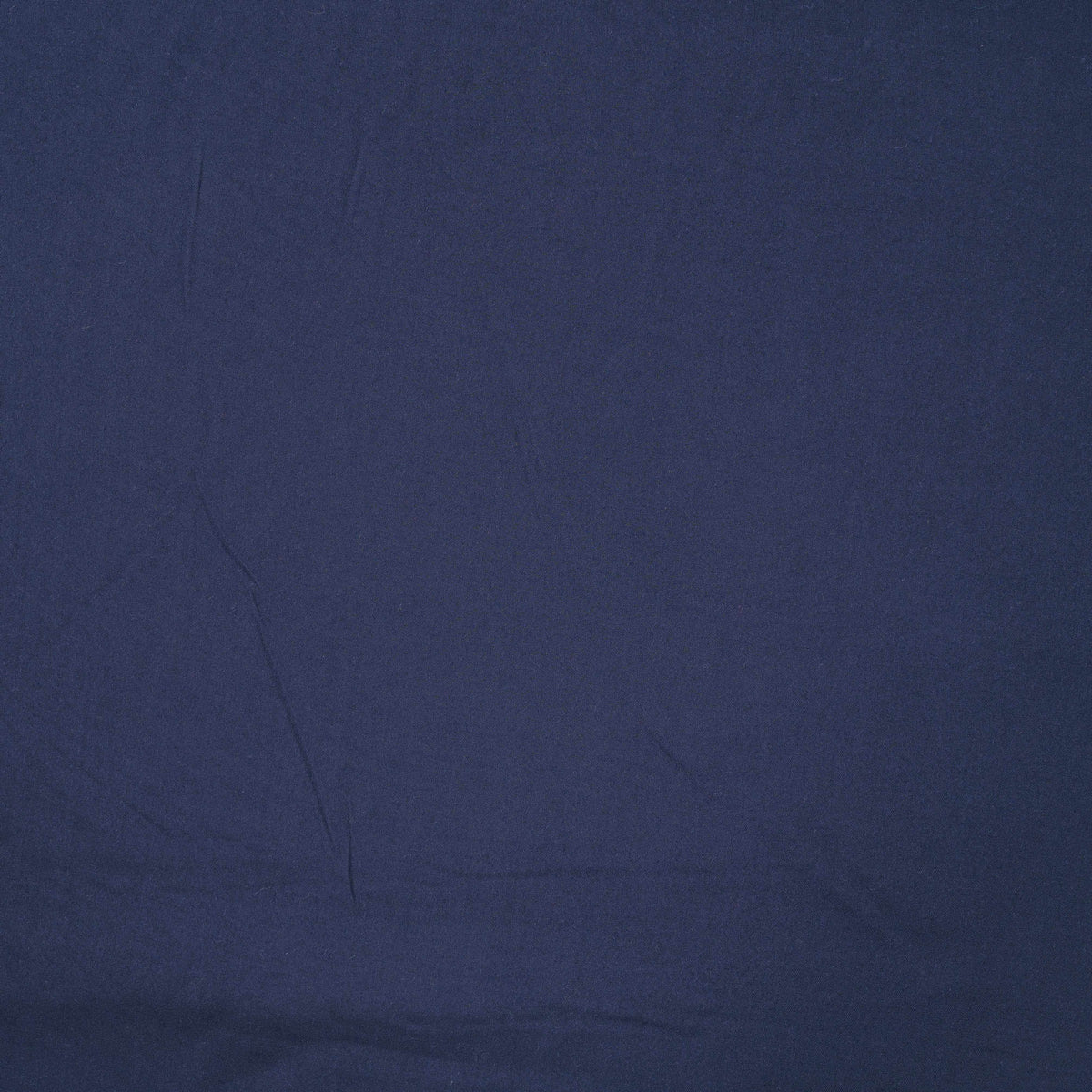 Gia Plain Viscose Lightweight Dressmaking Fabric - Dark Navy