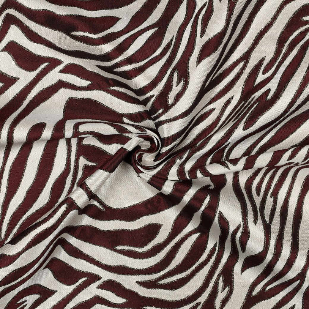 Burgundy Zebra