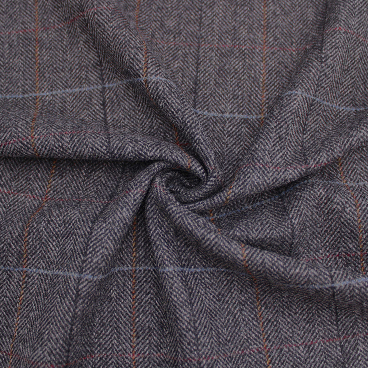 Iron Herringbone Check
