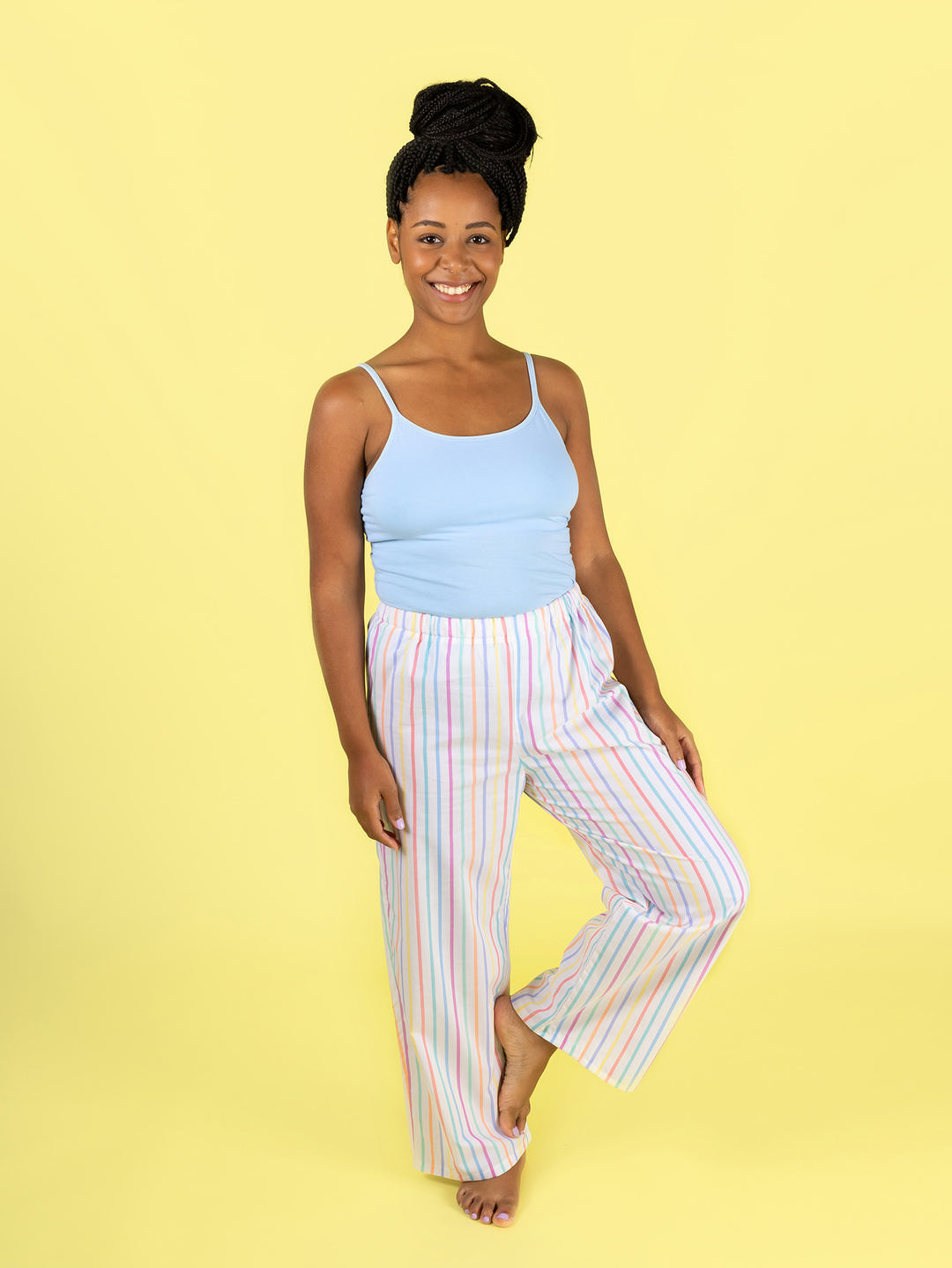Jaimie Pyjama Bottoms and Shorts Sewing Pattern - By Tilly and the Buttons