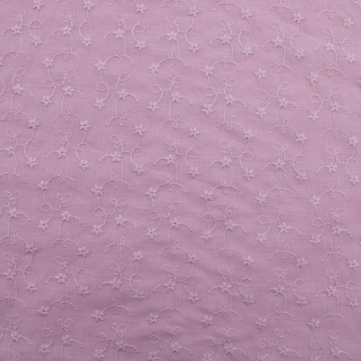 Kylie Cotton Embroidery Broderie Anglaise - Scalloped Edge Dusty Pink
