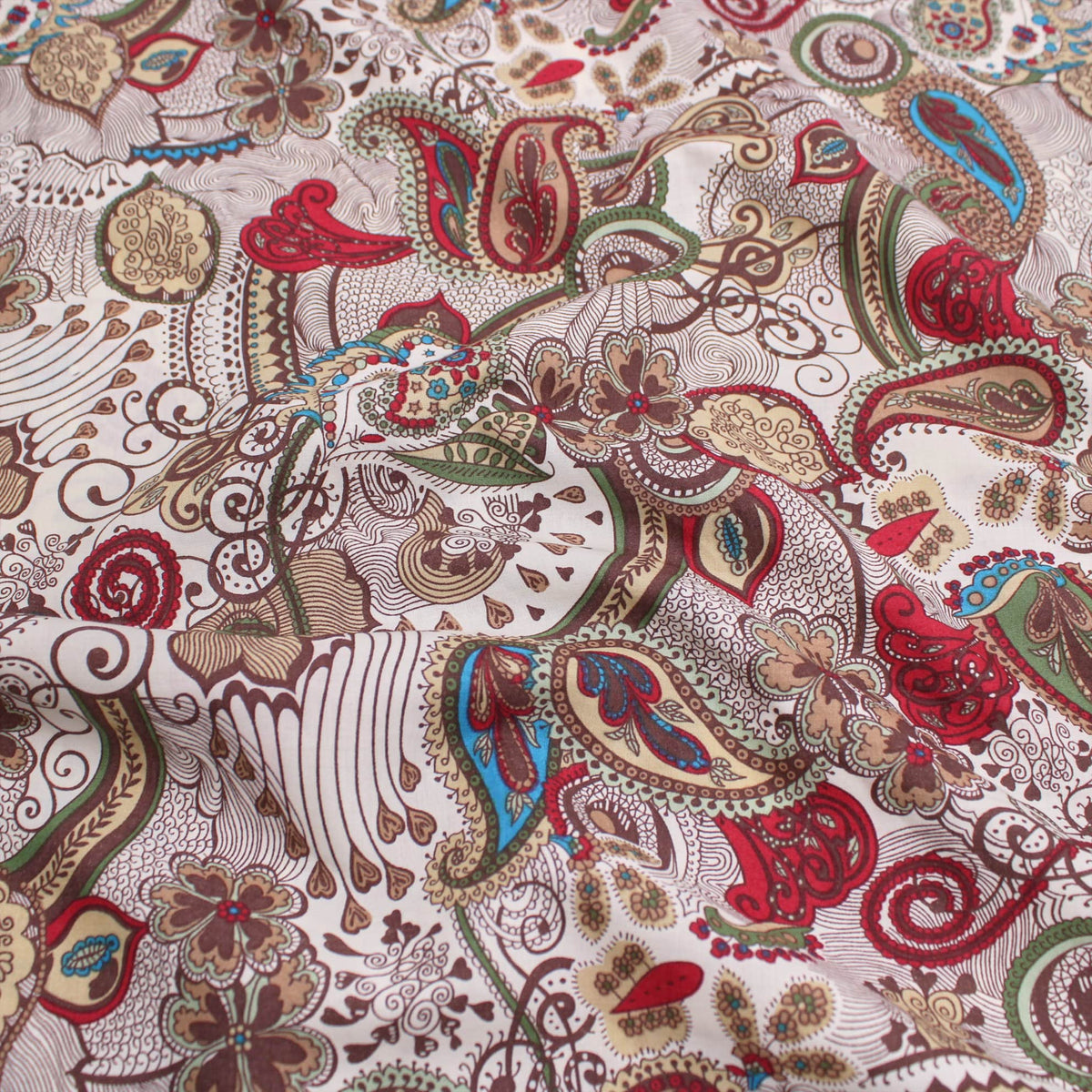 Brown Paisley