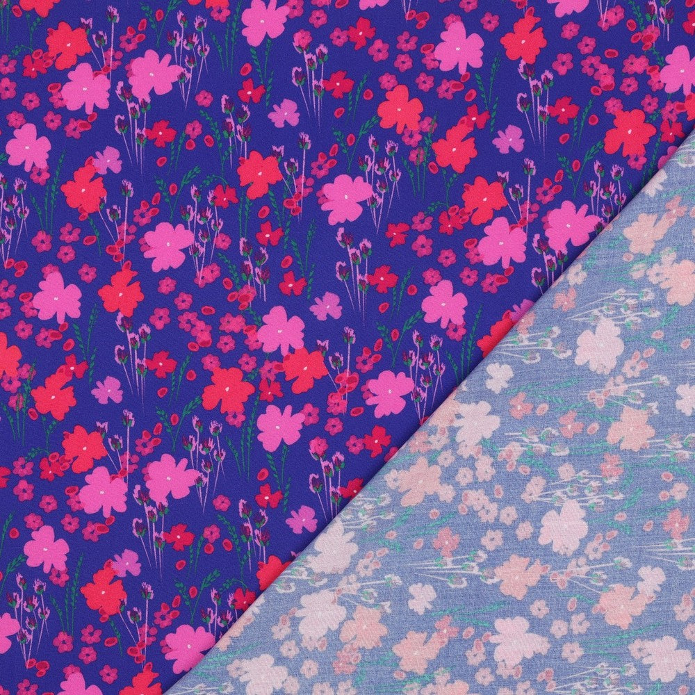 Cobalt Flowers