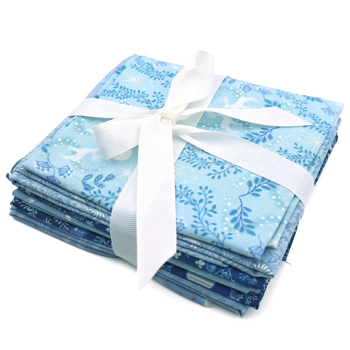 Lewis and Irene Cotton Fat Quarter Bundle Cotton Quilting Patchwork Fabric - 6 A Winters Moon