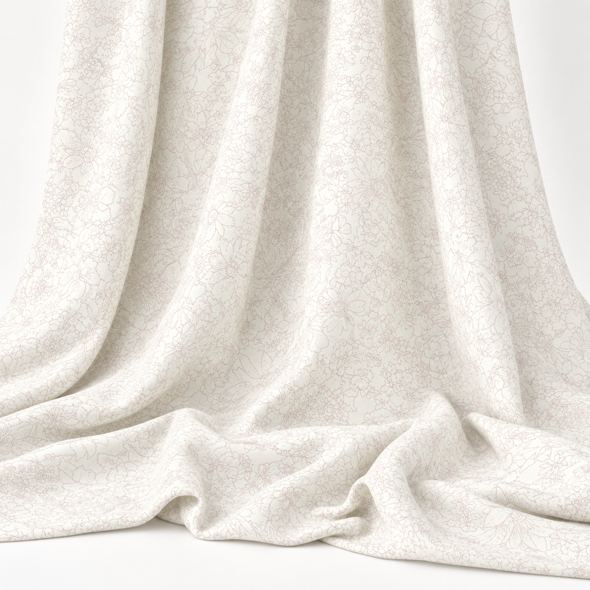 Liberty Emily Belle Quilting Cotton Craft Fabric - Ivory