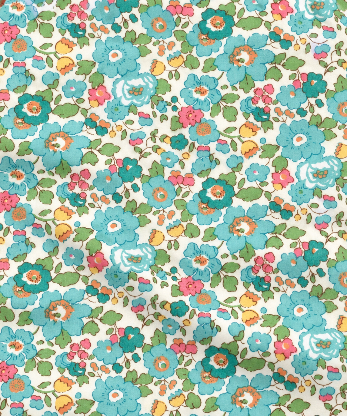 Liberty Tana Lawn Cotton Dressmaking Fabric - Betsy Green D