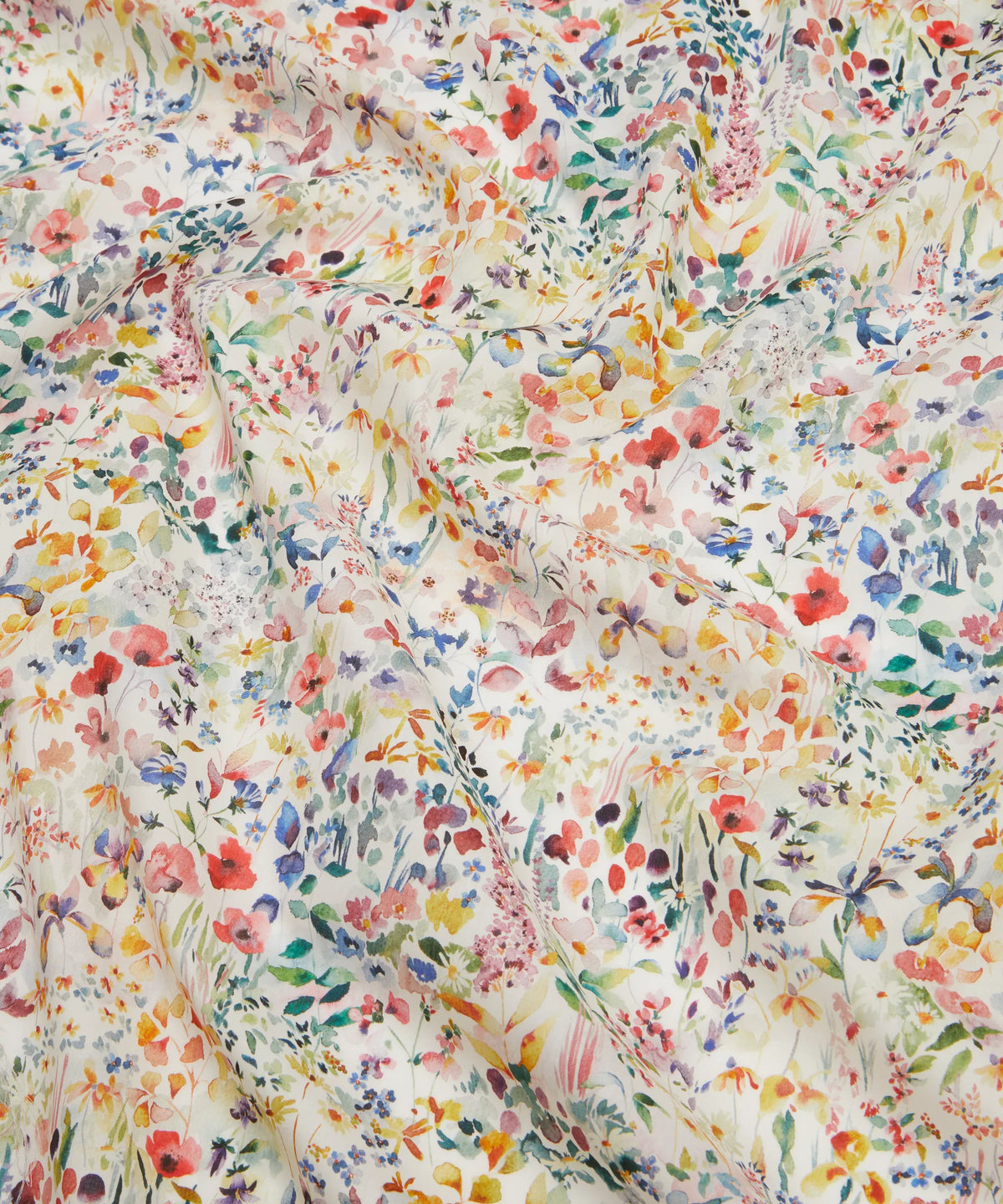Liberty Tana Lawn Cotton Dressmaking Fabric - Felda Multi Bright A