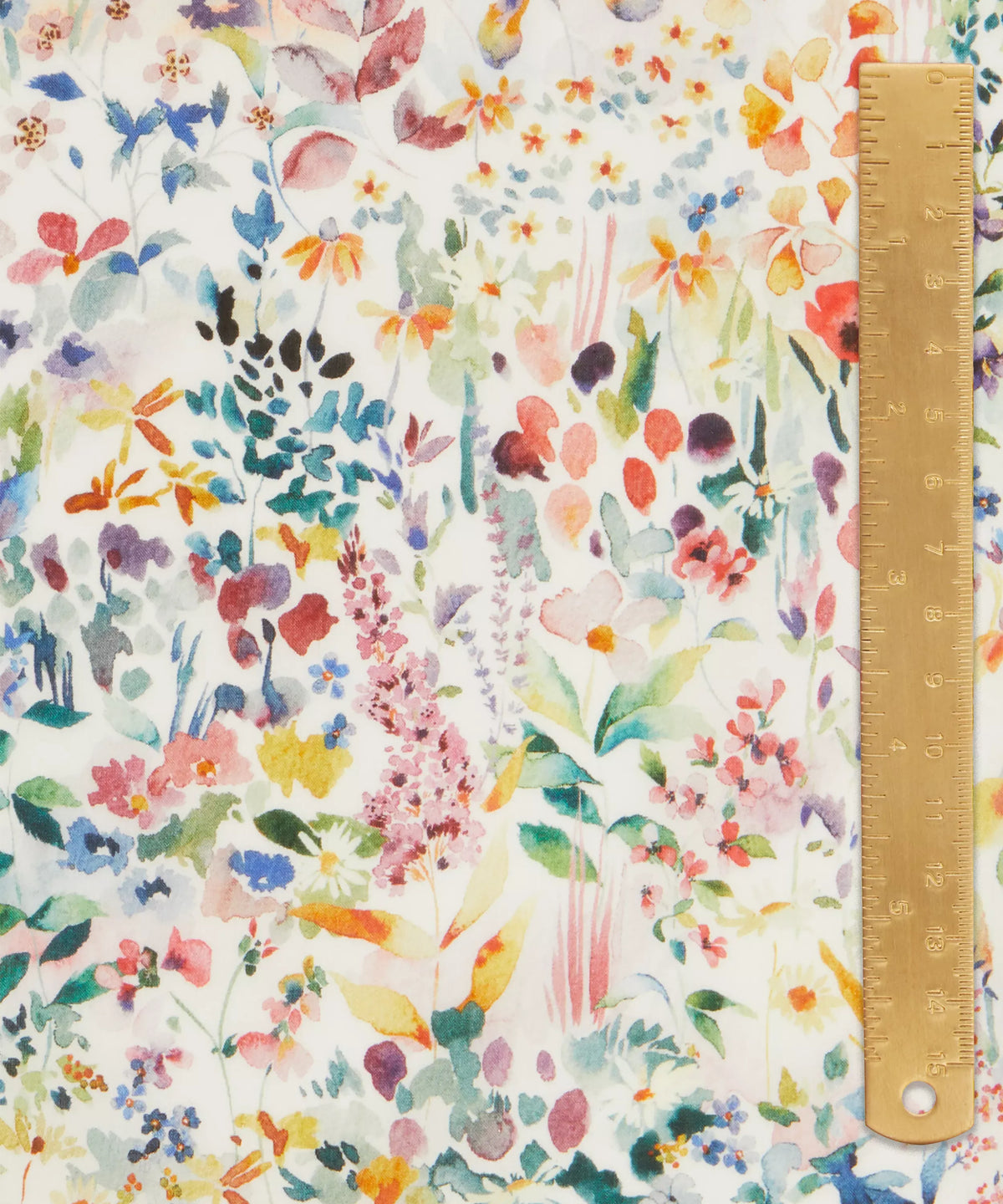 Liberty Tana Lawn Cotton Dressmaking Fabric - Felda Multi Bright A