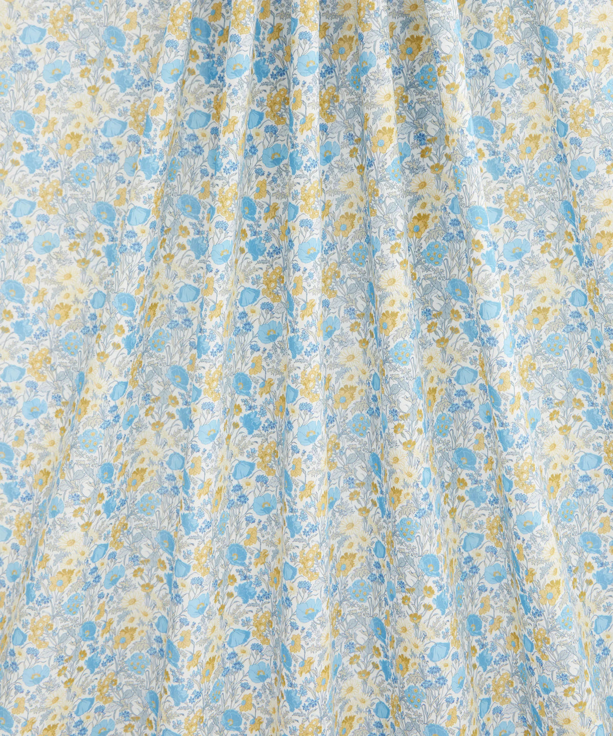 Liberty Tana Lawn Cotton Dressmaking Fabric - Florence May Blue B