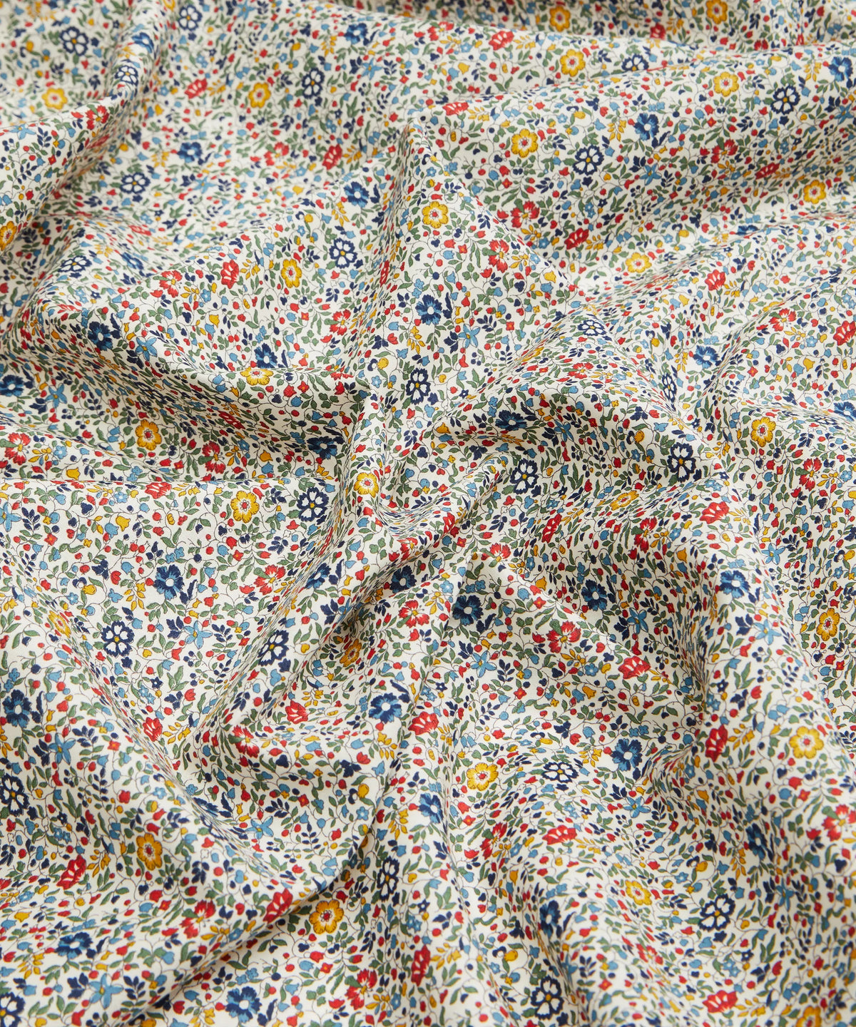 Liberty Tana Lawn Cotton Dressmaking Fabric - Katie and Millie Yellow A