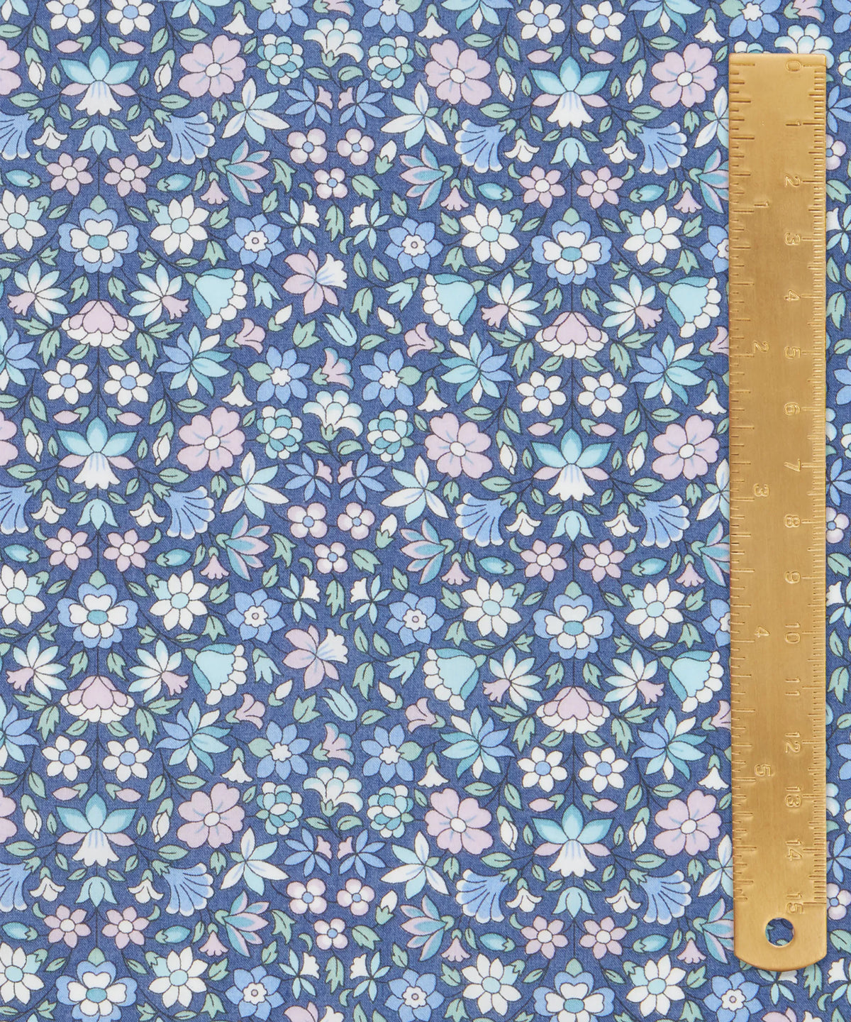 Liberty Tana Lawn Cotton Dressmaking Fabric - Meera Blue B