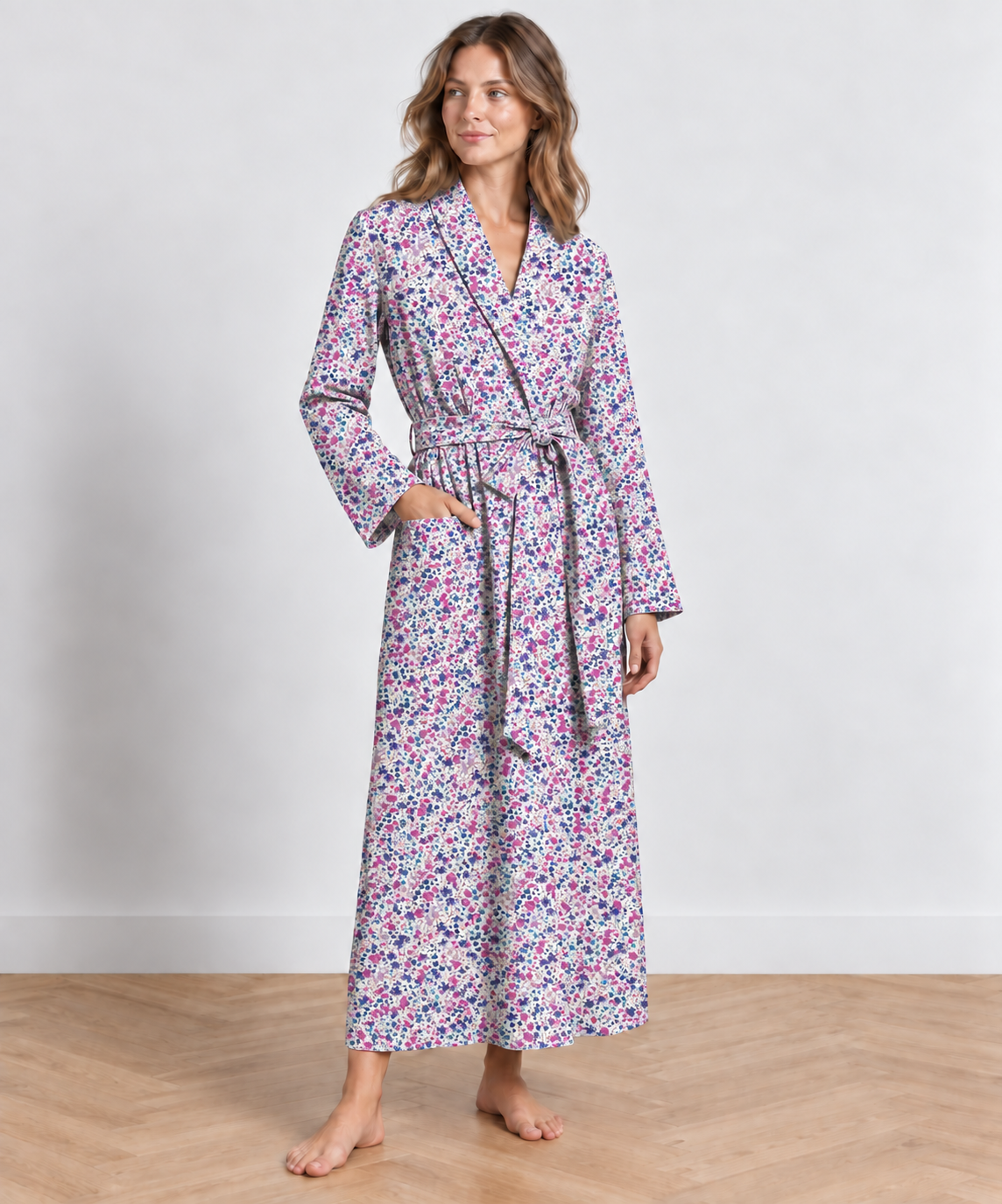 Liberty Tana Lawn Cotton Dressmaking Fabric - Phoebe Purple S