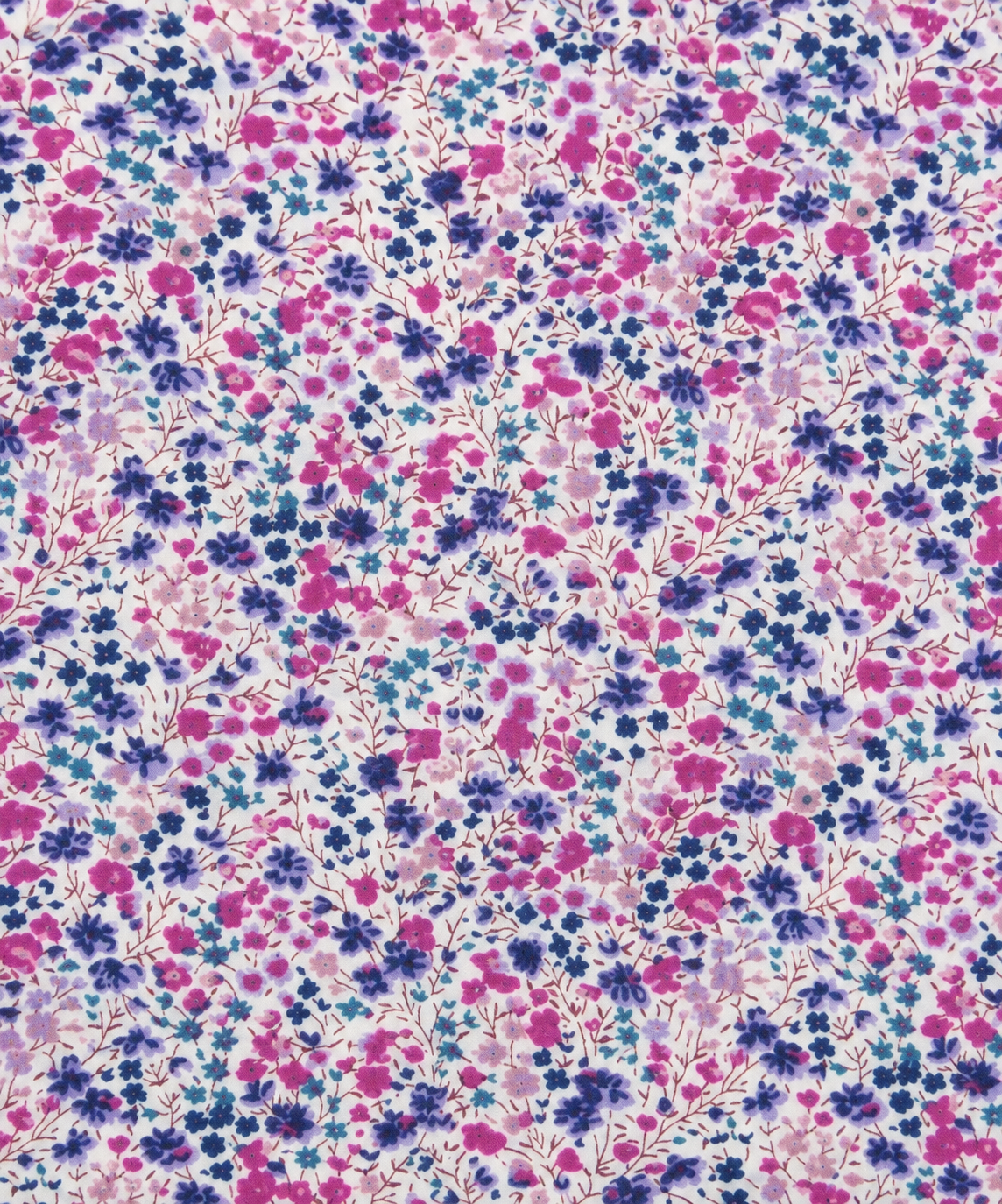 Liberty Tana Lawn Cotton Dressmaking Fabric - Phoebe Purple S