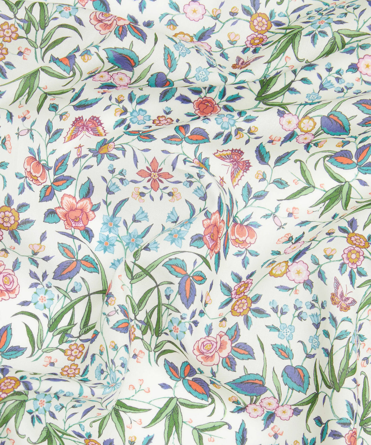 Liberty Tana Lawn Cotton Dressmaking Fabric - Tapestry Multi Bright C