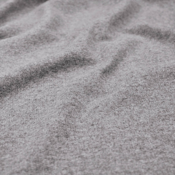 Loopback Sweatshirt Jersey - Grey Marl Melange