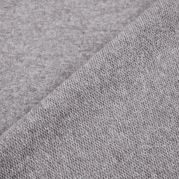 Loopback Sweatshirt Jersey - Grey Marl Melange
