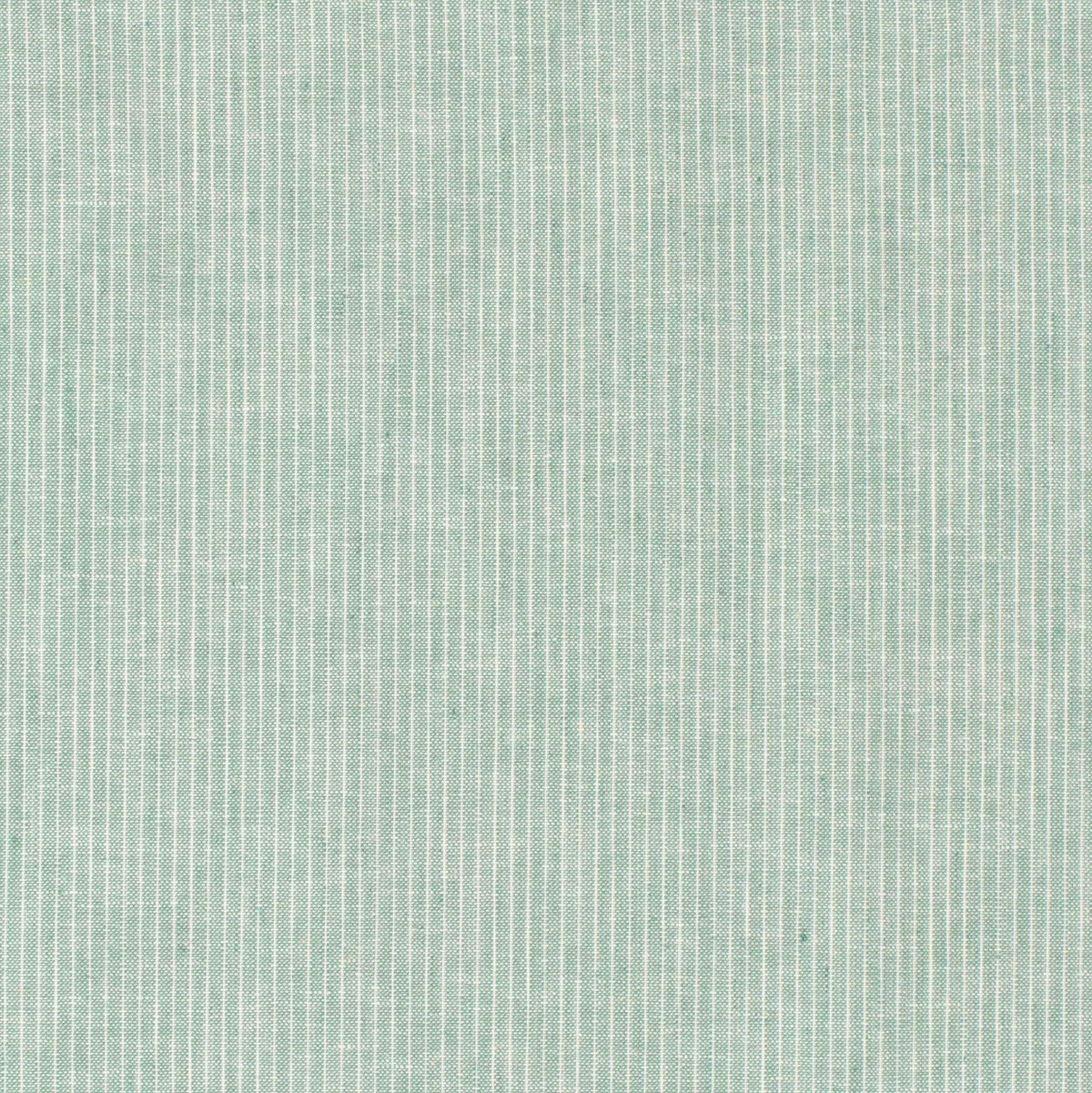 Lottie Cotton Linen Fine Stripe Shirt Dressmaking Fabric - Dark Mint