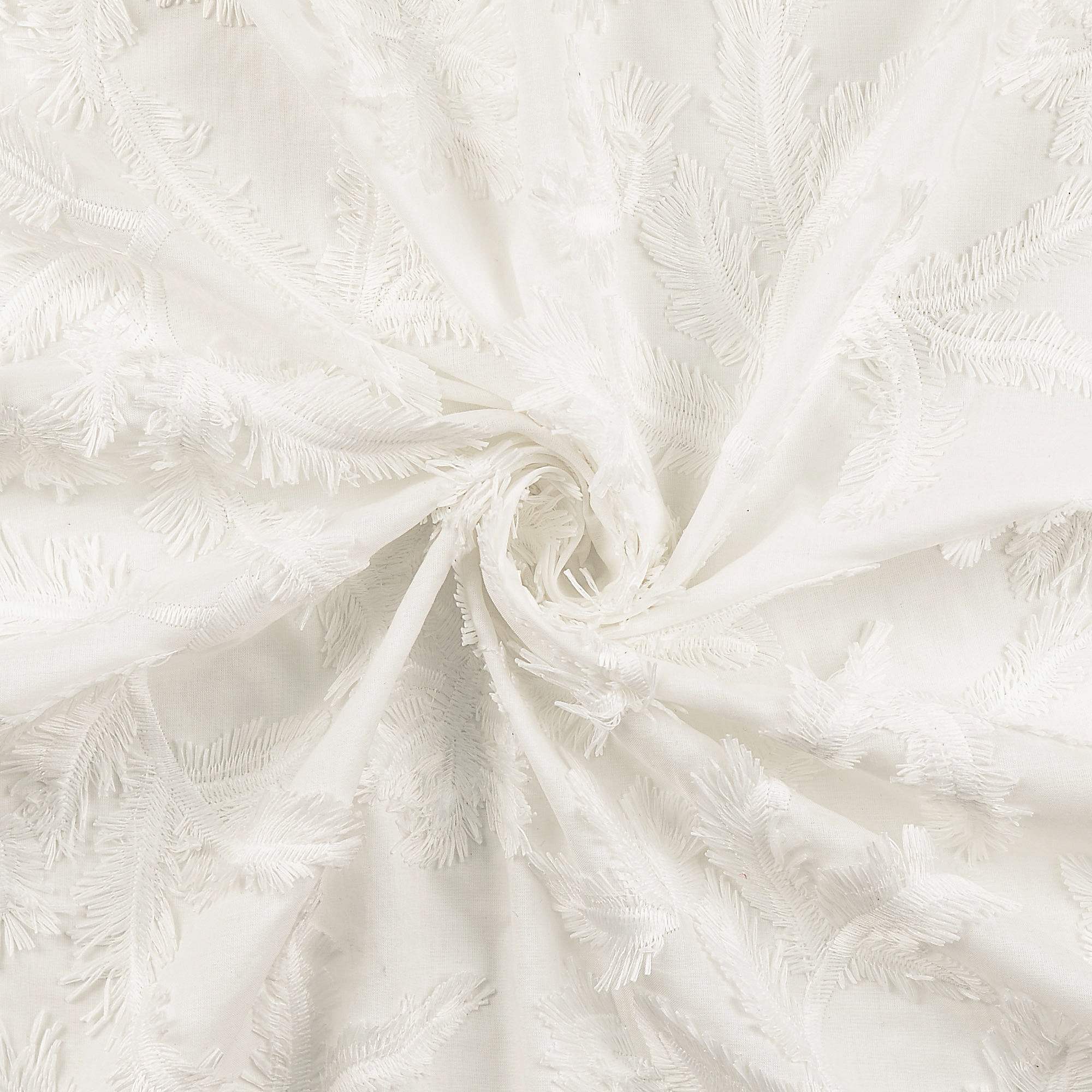 cotton dress making fabric Floral Hand Block Print Cotton Fabric, Dressmaking Fabric, 44" Wide