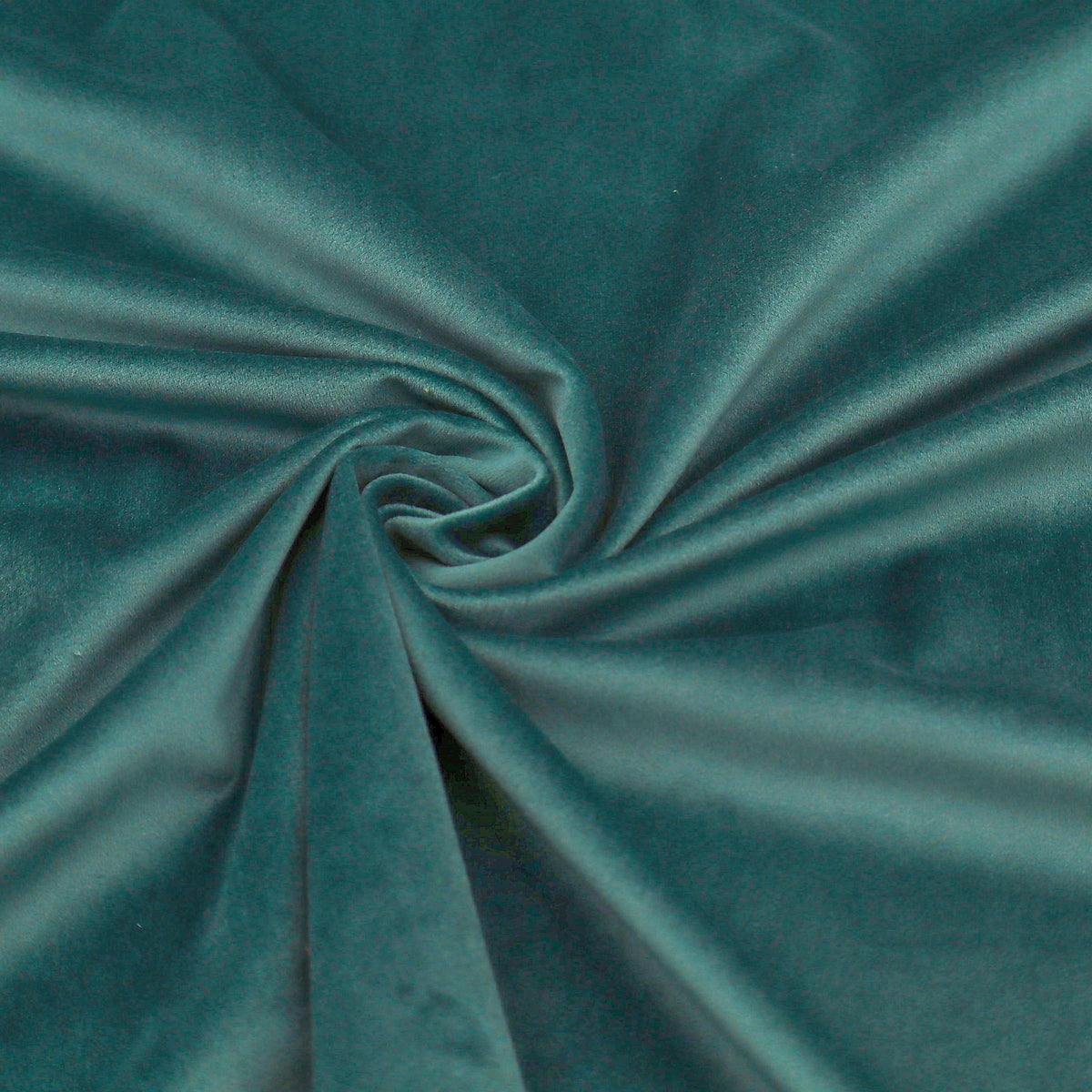 Antalya Plain Velvet Upholstery Plush Furnishing Fabric - Jade