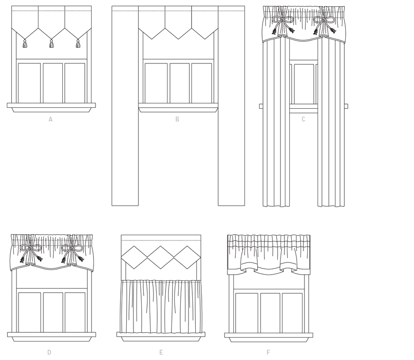 McCall's Home Designs Sewing Pattern M4408