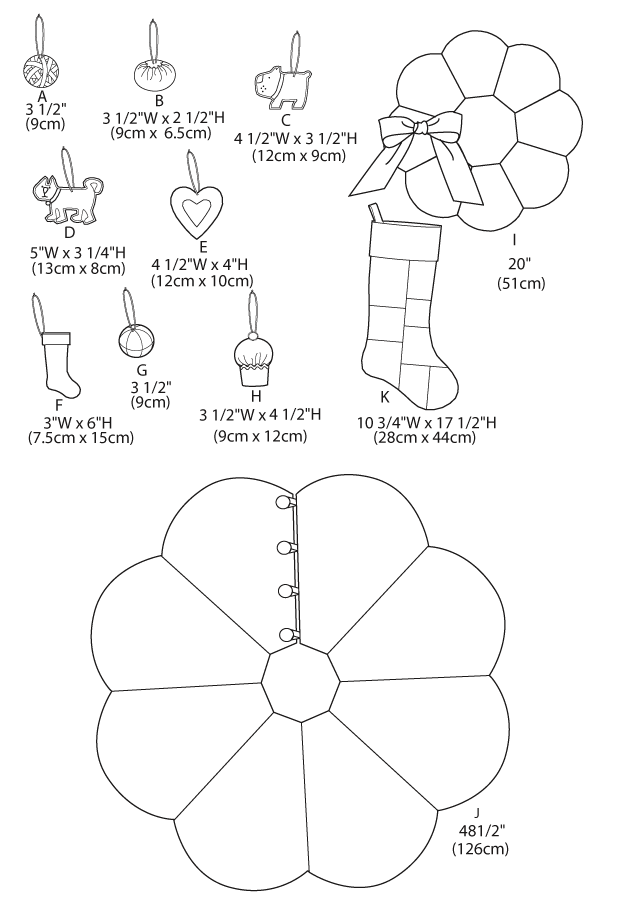 McCall's Seasonal Crafts Sewing Pattern M6453