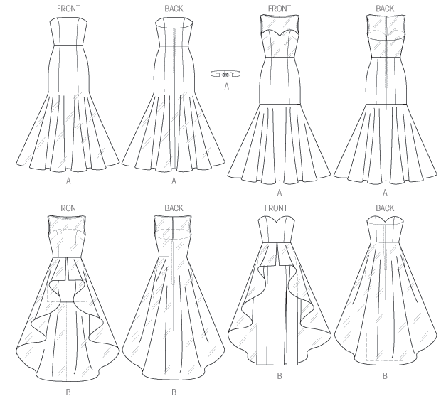 McCall’s Spec Occasion Sewing Pattern M6838