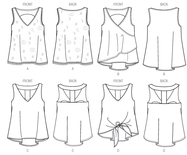 McCall’s Top Sewing Pattern M6960