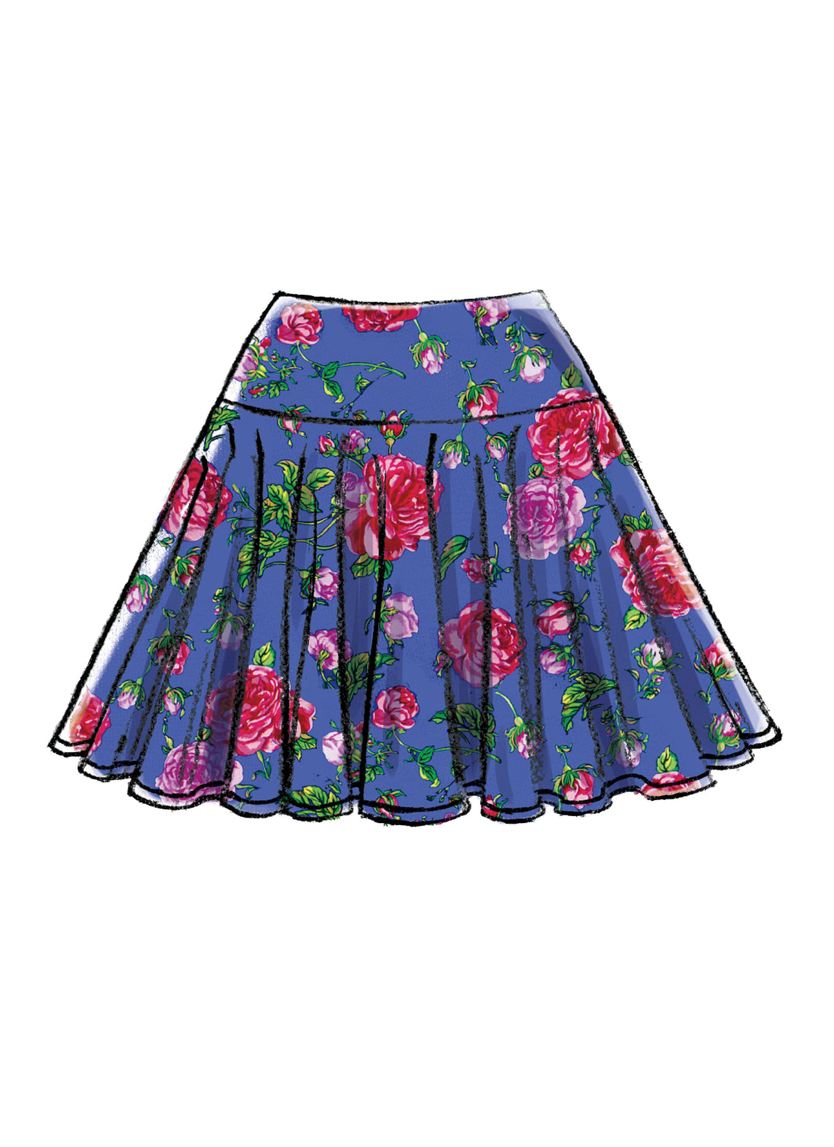 McCall’s Skirt Sewing Pattern M7022