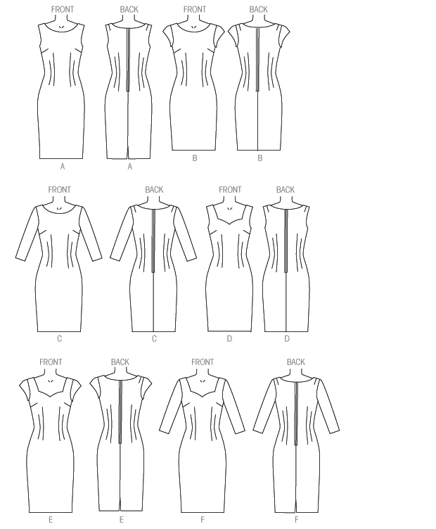 McCall’s Dress Sewing Pattern M7085