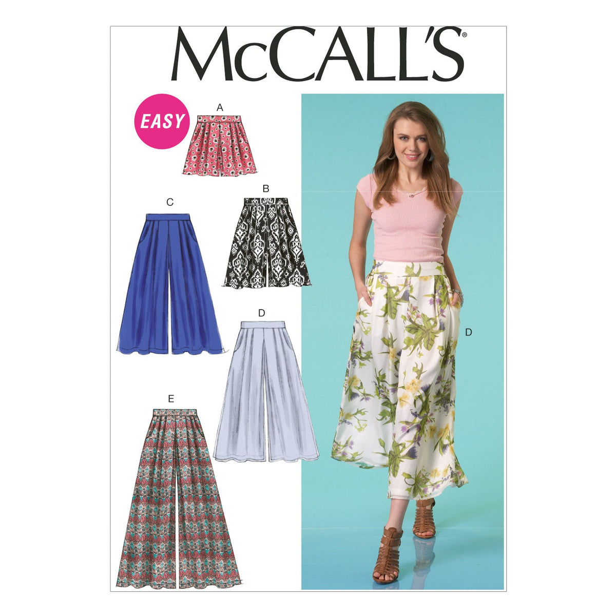 McCall’s Pants Sewing Pattern M7131