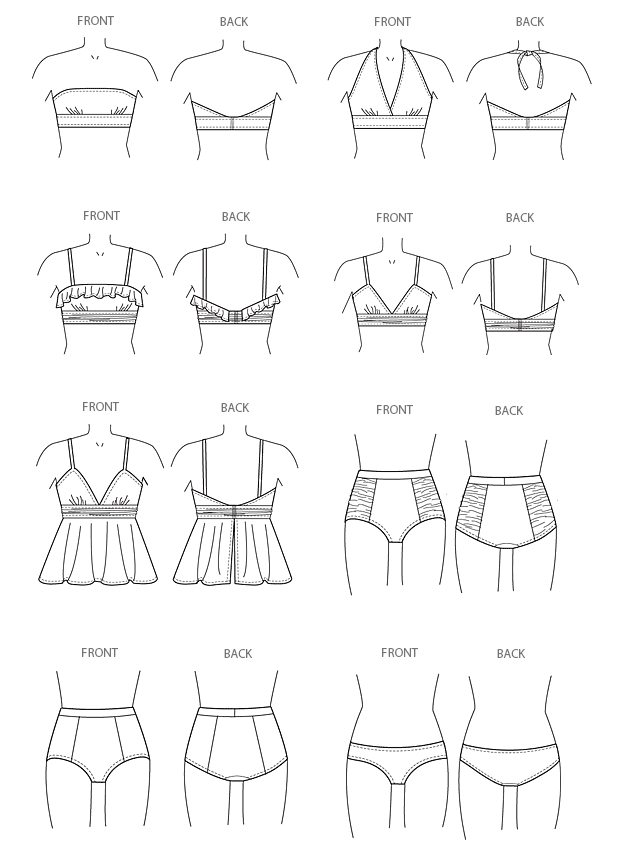 McCall’s Activewear Sewing Pattern M7168