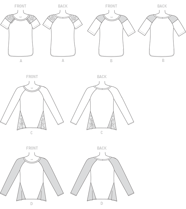 McCall’s Top Sewing Pattern M7286