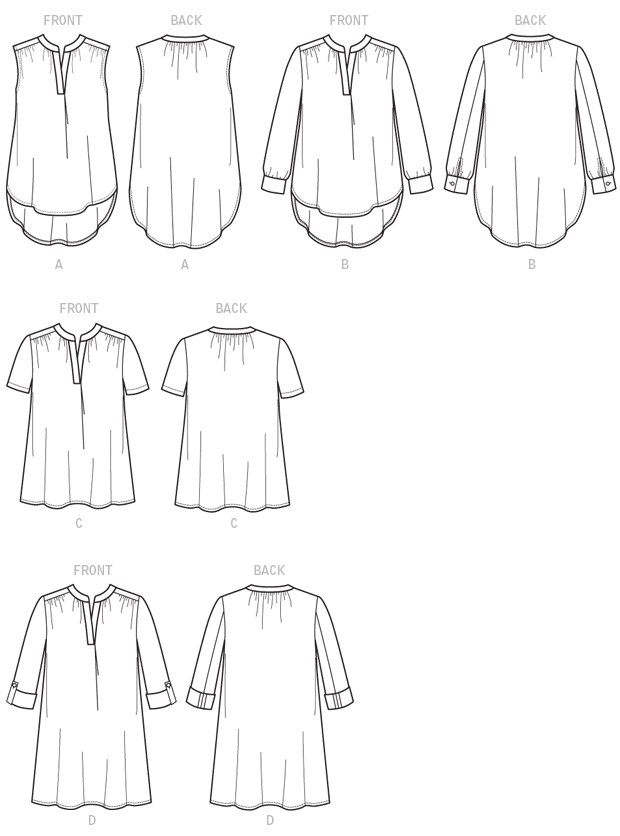McCall’s Top Sewing Pattern M7324