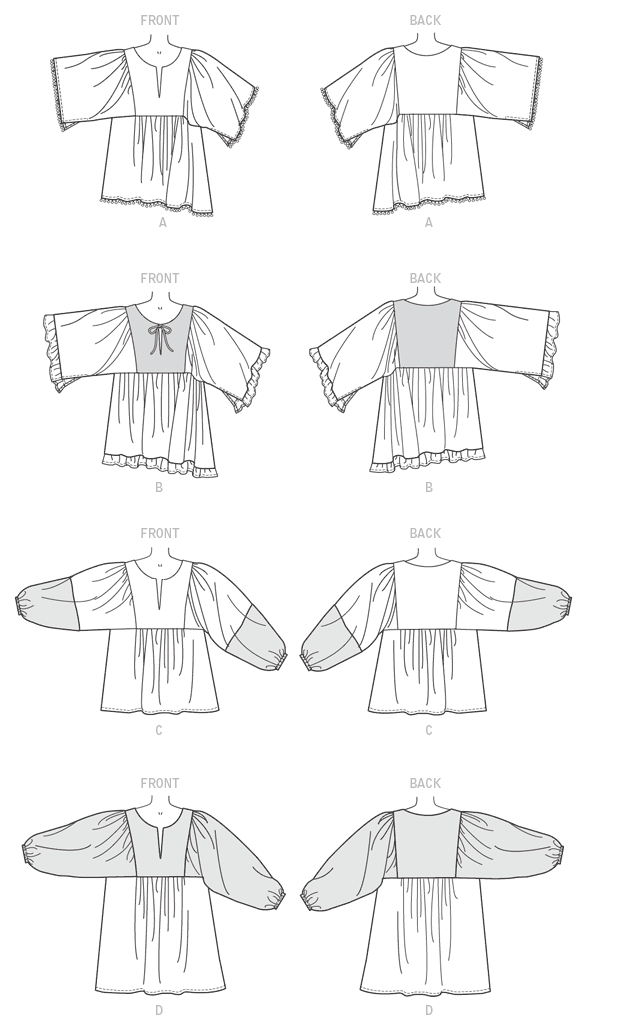 McCall’s Top Sewing Pattern M7325