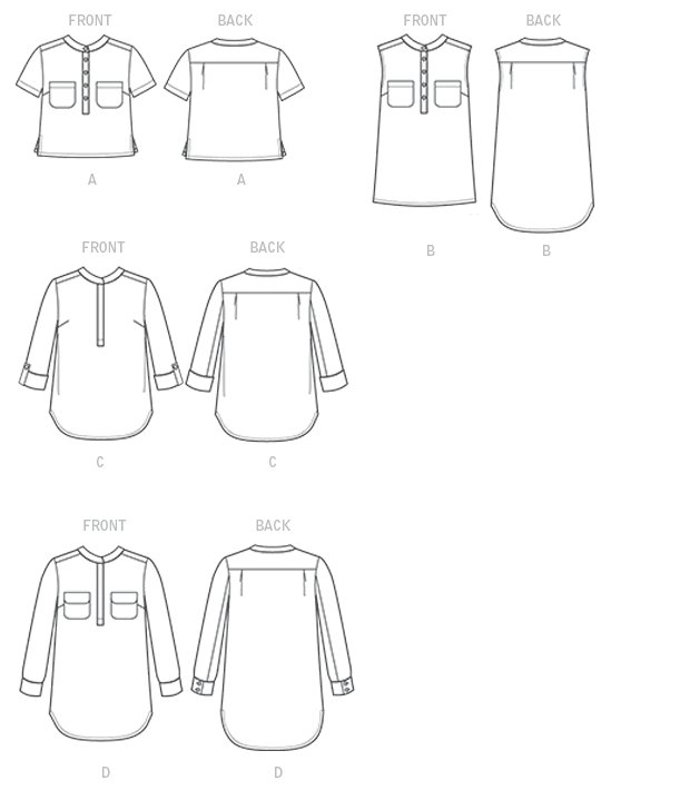 McCall’s Top Sewing Pattern M7360