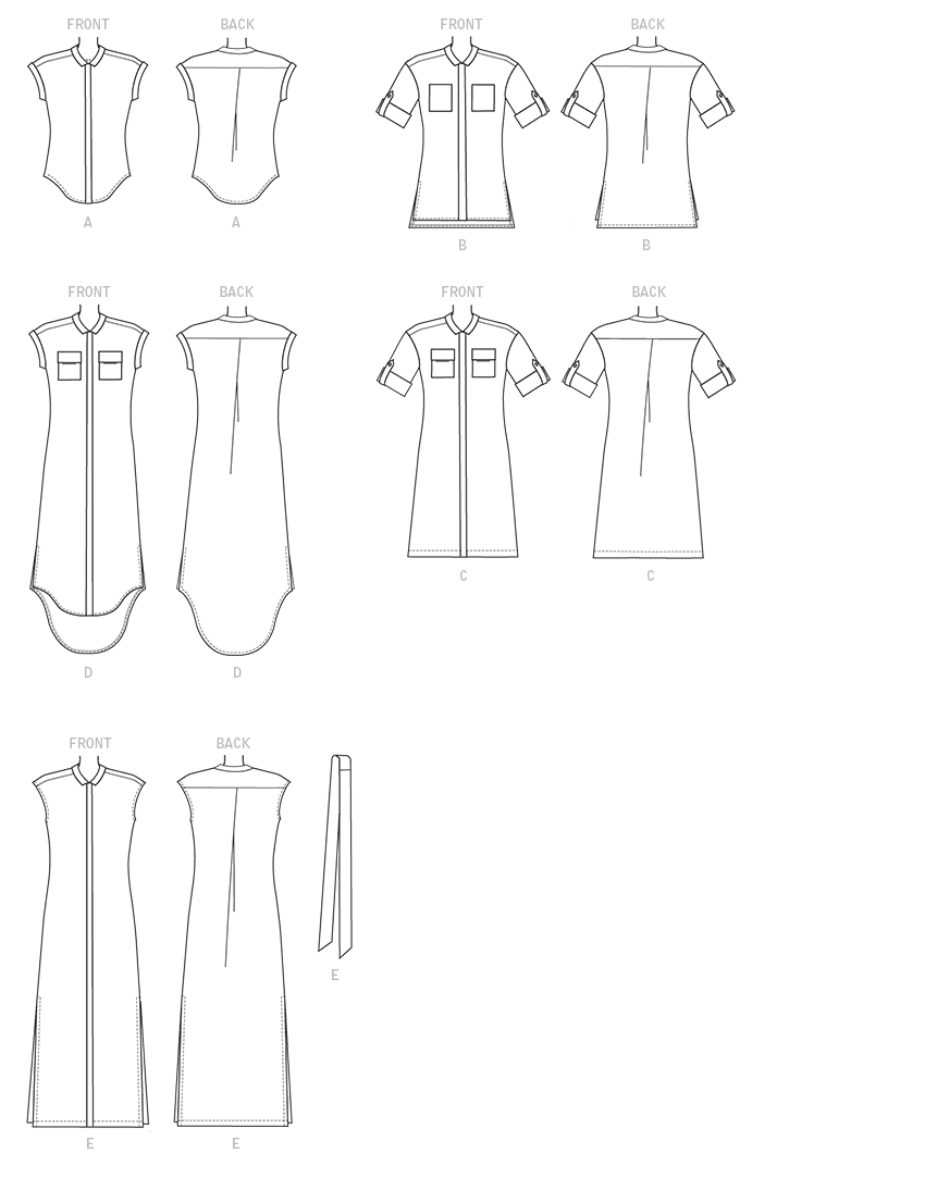 McCall’s Dress Sewing Pattern M7387