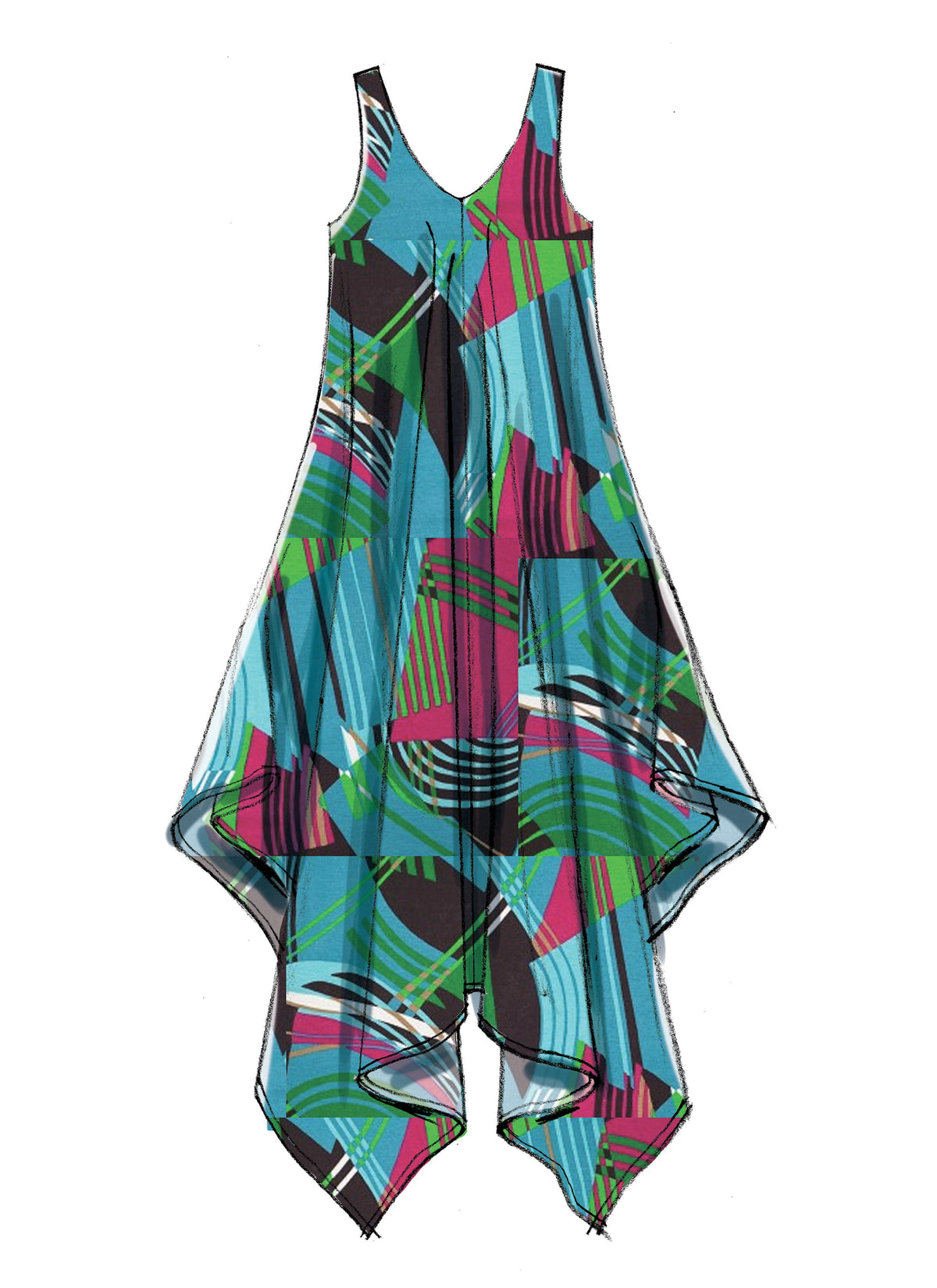 McCall’s Dress Sewing Pattern M7402