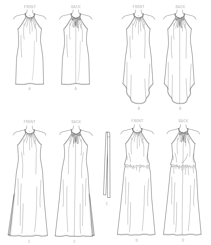 McCall’s Dress Sewing Pattern M7405