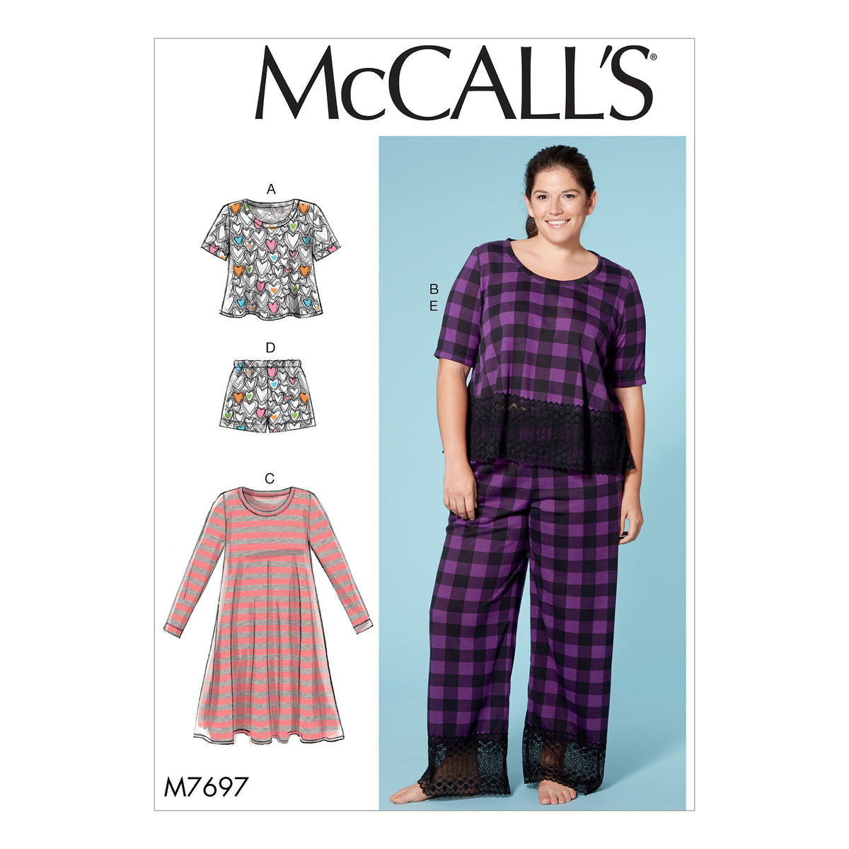 McCall’s Sleep&Lounge Sewing Pattern M7697