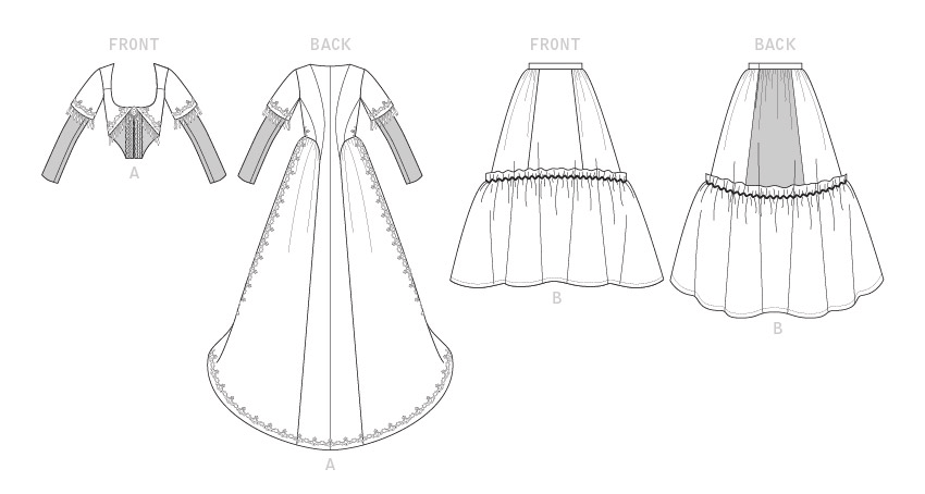 McCall’s Costumes Sewing Pattern M7826