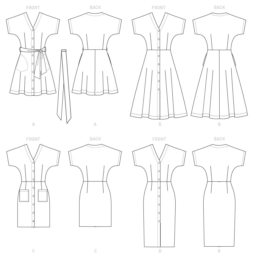 McCall’s Misses Dress Sewing Pattern M7920
