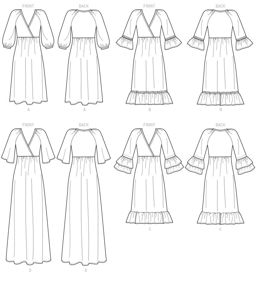 McCall’s Misses Dress Sewing Pattern M7969