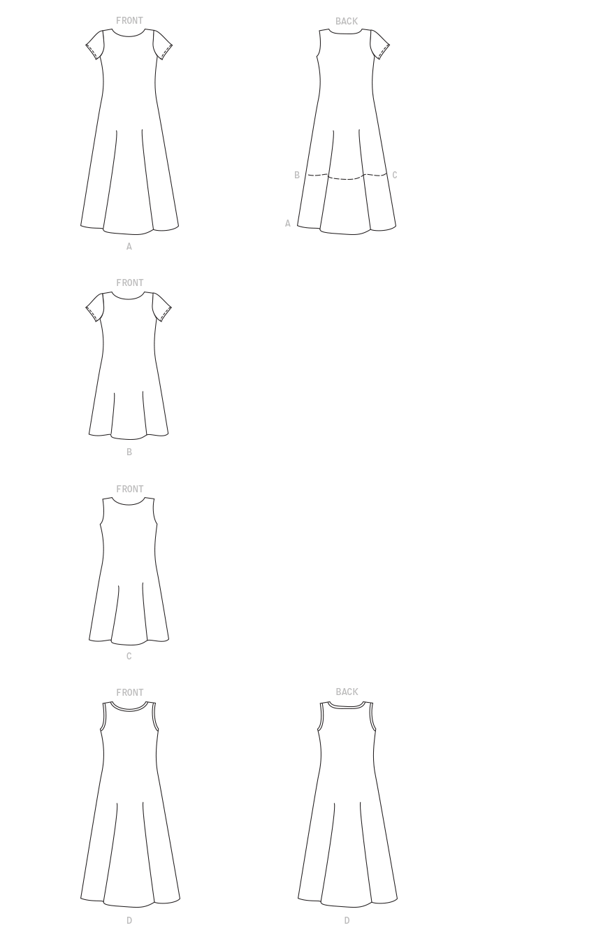 McCall’s Misses Dress Sewing Pattern M8053
