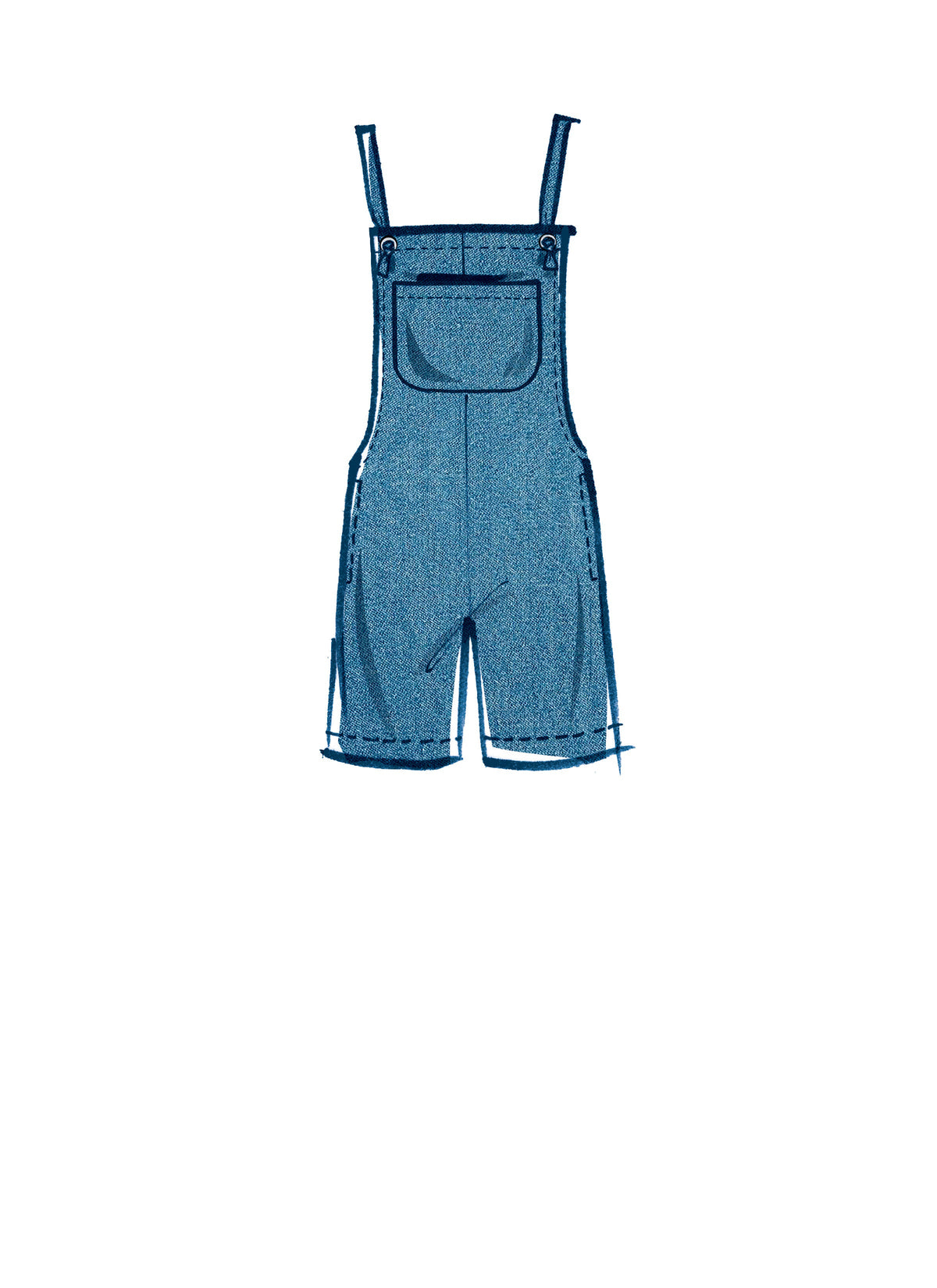McCall’s Misses Overalls Sewing Pattern M8204