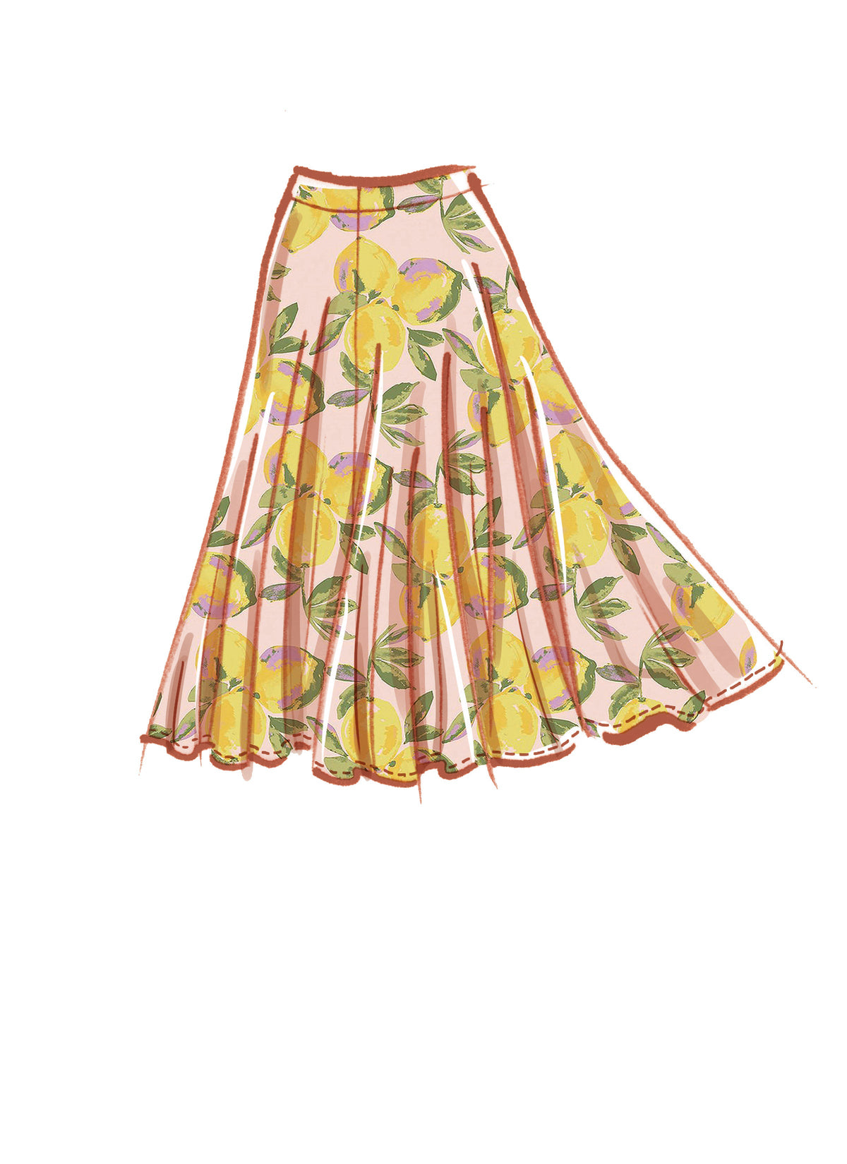 McCall’s Misses Skirts Sewing Pattern M8205