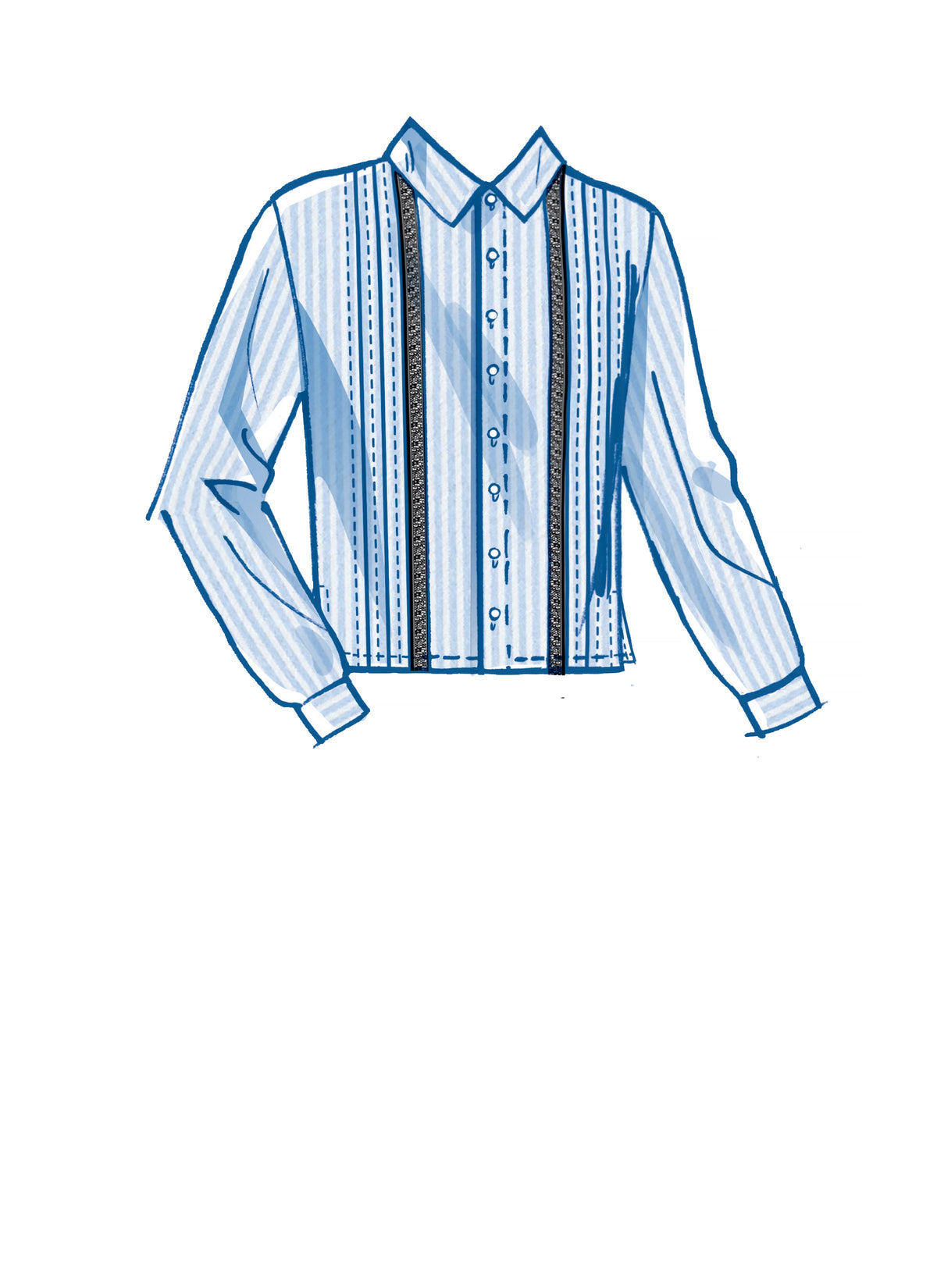 McCall’s Unisex Shirts & Hat Sewing Pattern M8263