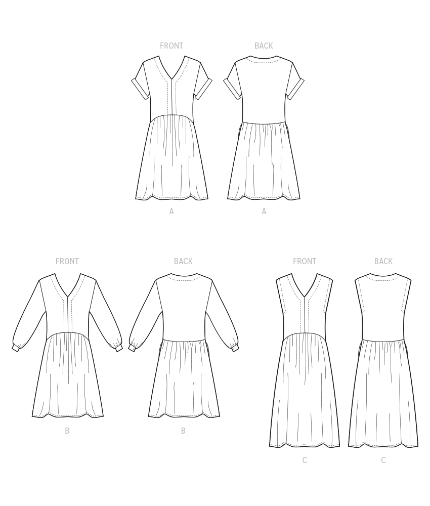 McCall’s Misses Dresses Sewing Pattern M8281